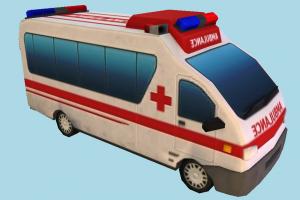 Ambulance Car ambulance, van, vehicle, truck, car, carriage, health